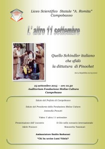 La locandina dell'evento