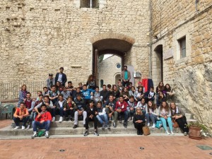 Gli studenti del 'Pilla' al Castello Monforte