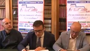 La conferenza stampa di presentazione di 'Vivi la tua Città'