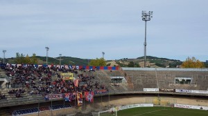 I tifosi del Campobasso contro l'Agnonese