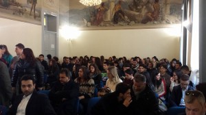 La platea del "Pilla"