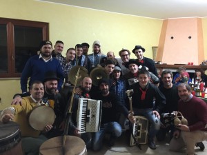 I ragazzi del gruppo "I bufù di Mascione"