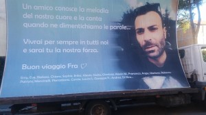 La 'vela' in memoria di Francesco Civerra