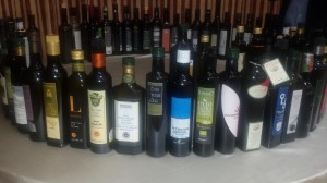 Gli oli degustati nella serata conclusiva del corso