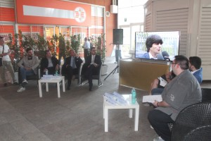 Un momento della presentazione del libro a Matera