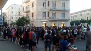 I festeggiamenti per gli Azzurri in via Roma e Piazza della Vittoria a Campobasso