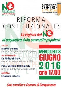 La locandina dell'evento