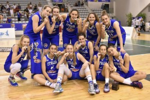 La Nazionale femminile Under 20 di pallacanestro