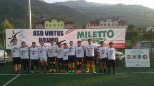 Un gruppo di Pulcini della Virtus Bojano 2016/2017