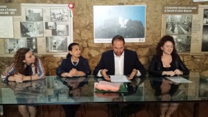 La presentazione della mostra al Castello Monforte