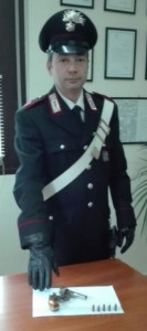 denuncia carabinieri montenero pistola