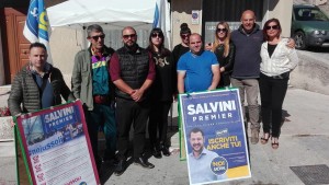 Il gruppo 'Noi con Salvini' a Cercemaggiore